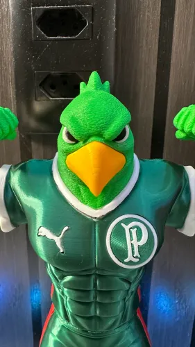 Mascote do palmeiras - Periquito - Primeiro mascote Palmeiras 