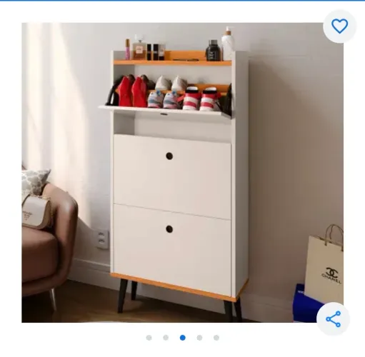 Sapateira retrô bege