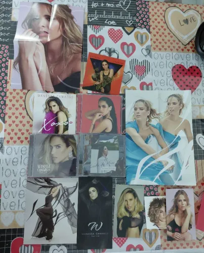 Combo 04 Wanessa Camargo 01 cd (autografado)e 03 singles