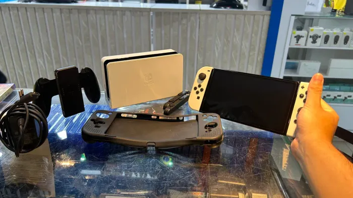 Nintendo Switch Oled 10Bloqueado Loja Física Garantia Parcelo Troco