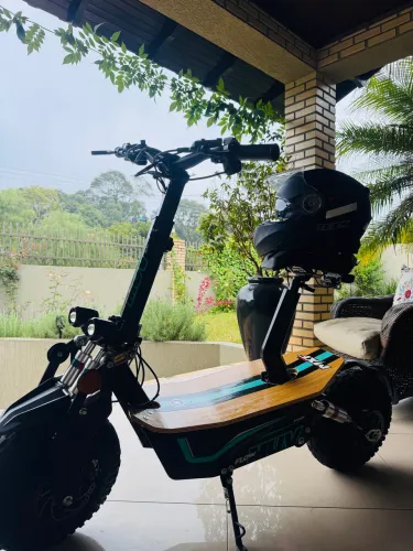Patinete Elétrico Mxf Muv Flow Off-road - Estado De Zero + Capacete