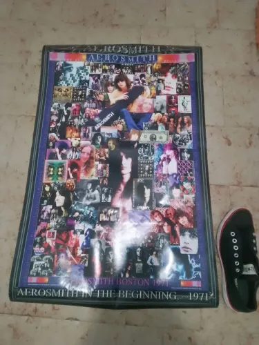 Posters gigantes oficiais Aerosmith