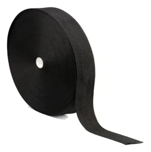Alça de 3cm(CA 30mm) para bolsas Preto - Rolo com 50 metros