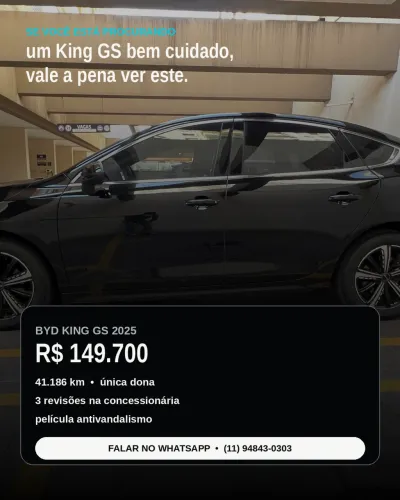 BYD King GS 1.5 16V Aut. (hibrido) 2025