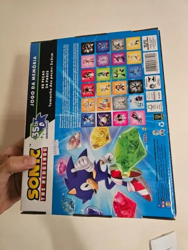 Jogo da Memoria SONIC