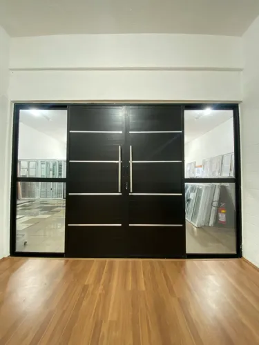 OFERTA DE FEVEREIRO - PORTAS DE ALUMÍNIO DE CORRER PRETO