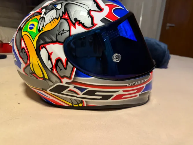 Capacete Alex Barros ls2 Bicomposto 58