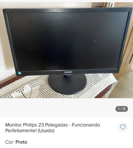 Tela de computador gamer