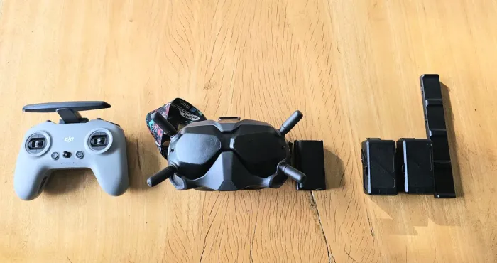 Acessórios para Drone DJI Avata - Óculos DJI Googles e Controle FPV