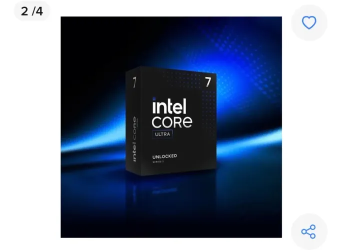PROCESSADOR ULTRA 265K 5.50GHZ OEM NOVO COM GARANTIA I3 I5 I7