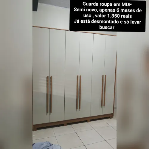 Guarda roupa em MDF