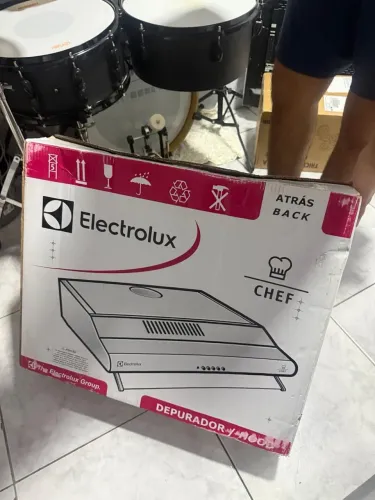 Sugador de Ar Electrolux 80cm Inox
