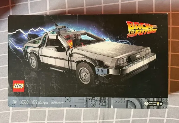 lego delorean back to the future 1872 peças
