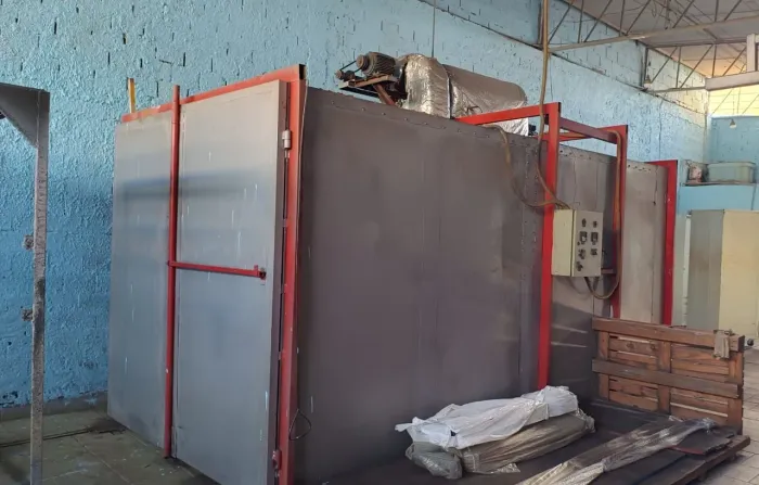 Estufa + Cabine + ciclone para pintura Eletrostática 