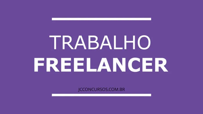 DISPONÍVEL PARA TRABALHAR FREELANCER