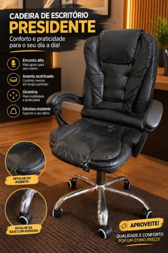 Cadeira de escritório presidente 