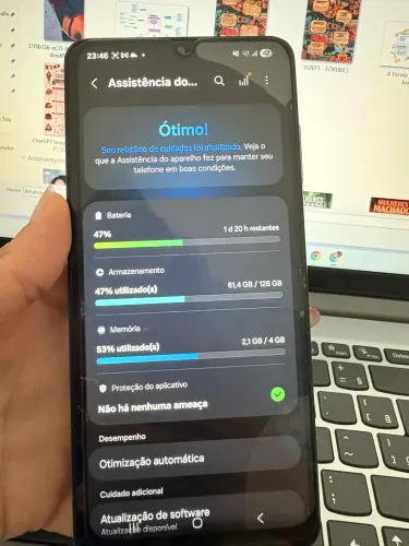 Samsung Galaxy A06 em excelente estado