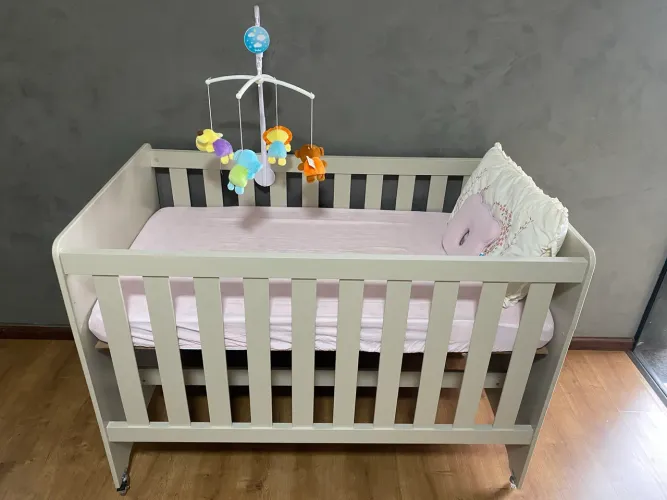 Berço Multifuncional Flex 4 Em 1 Colchão