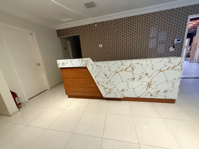 Balcão para recepção