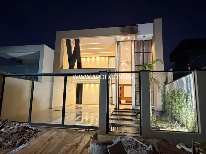 Casa para Venda em Brasília, Setor Habitacional Vicente Pires, 4 dormitórios, 4 suítes, 5