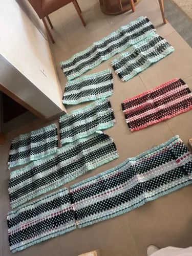 8 tapetes + 1 de brinde