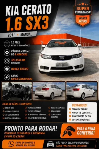 Kia Motors Cerato 1.6 16V Mec. 2011