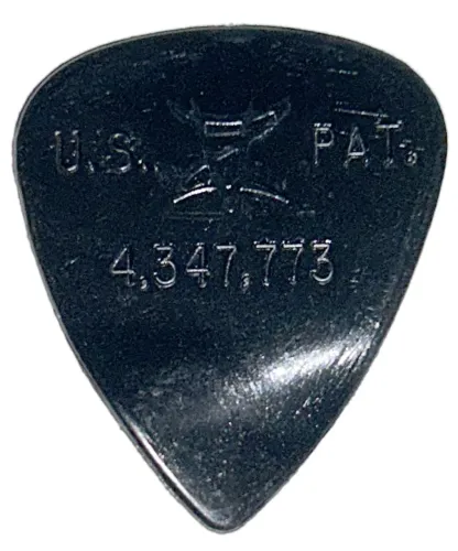 Jim Dunlop H10 Speedpicks Padrão, Preto, 0,91mm