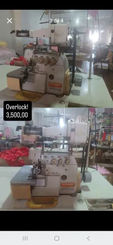 Máquinas industriais de costura 