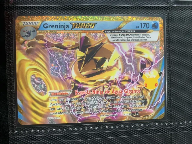 Greninja TURBO 30 anos Pokémon 