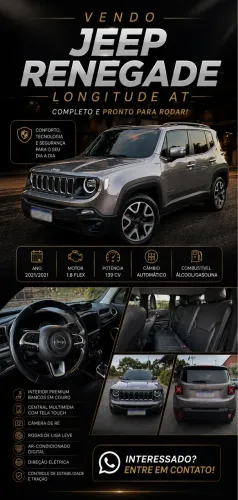 Jeep Renegade Longitude 1.8 4X2 Flex 16V Aut. 2021