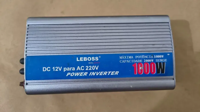 INVERSOR 12VCC 220VAC 1000W LEBOSS