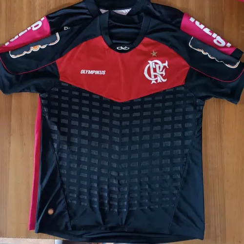 camisa original 2011 flamengo goleiro olympikus preta tamanho P