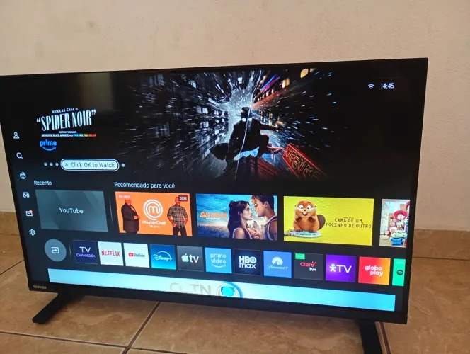 Vendo essa tv da Toshiba 32 polegadas smart 