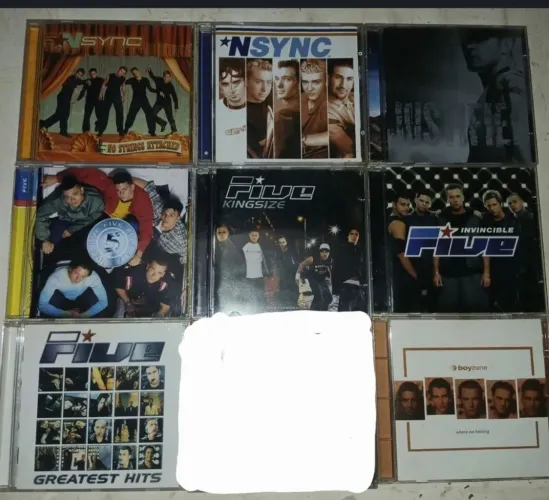 Cd,s Boybands Five Nsync Boyzone