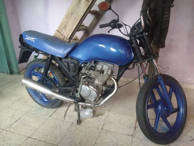 Vendo ou troco Titan 95 doc ,pago por bicicleta elétrica