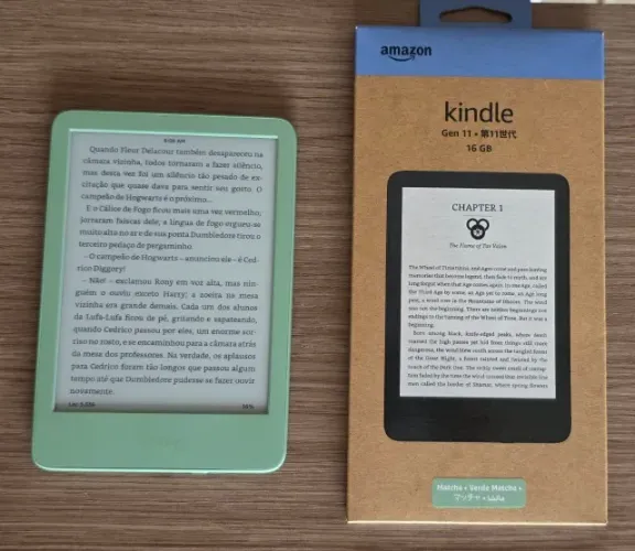 Kindle Matcha 16GB (geração 11 - 6 polegadas) - praticamente novo