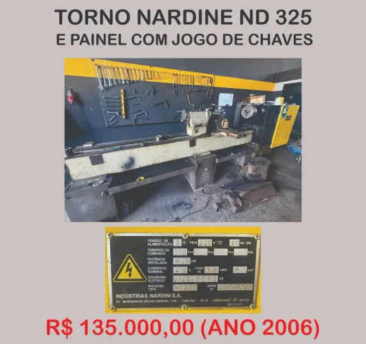 Torno Nardine ND 325