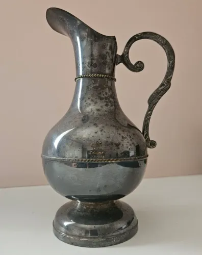 Jarra Decorativa de Prata