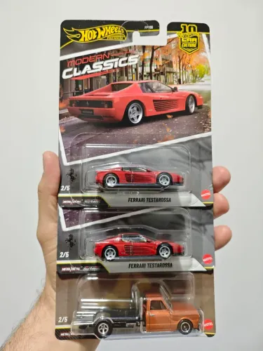 Hot Wheels Premium Ferrari Chevy