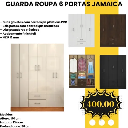 Guarda Roupa Jamaica