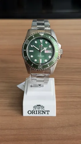 Relógio automático orient submariner