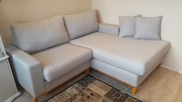 Sofá Chaise Bege