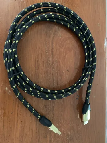 Cabo HDMI 2.1 8k Elg 2m original usado uma vez só