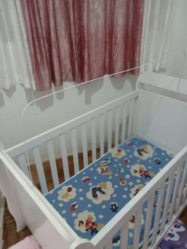Berço 2 em 1 com colchão