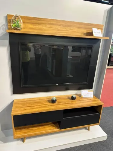 Rack Bancada 1,36m com Painel para TV até 50" (Novo) Entrega Grátis! 