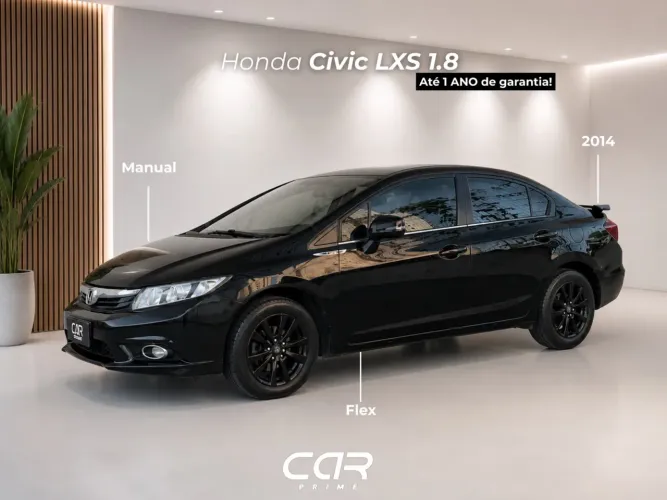 Honda Civic Sedan LXS 1.8/1.8 Flex 16V Mec. 4P 2014
