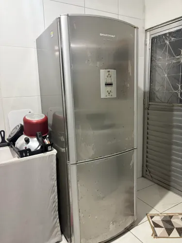 Geladeira Brastemp Inverse Ative! Inox - Funcionando Perfeitamente (Preço Baixo)