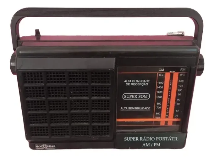 Rádio Portátil Motobras Rm-pft22ac 2 Faixas # (Usado)