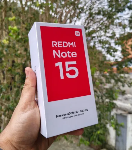 Redmi Note 15 - 256GB - 8GB RAM Global Novo Lacrado + Garantia