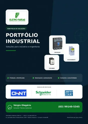 Materiais elétricos industriais